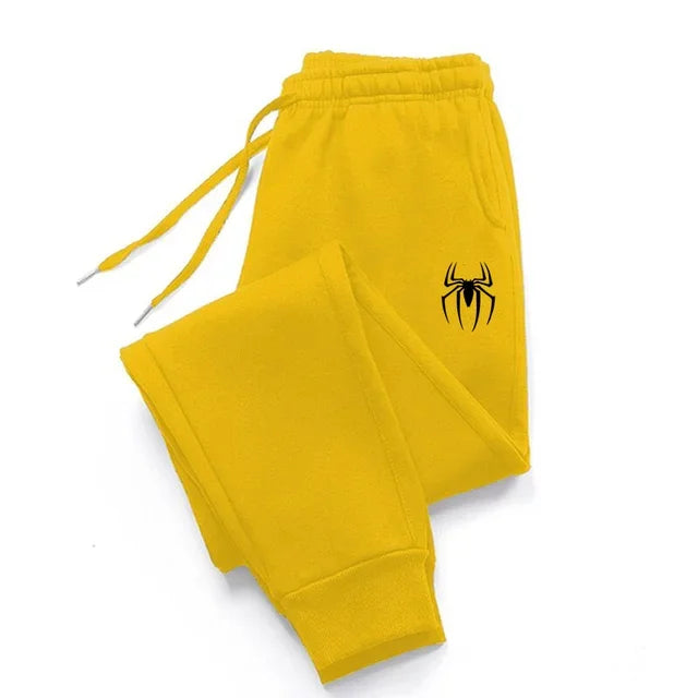 Casual Sweatpants Spider Printed Y2K - Eklat Collection
