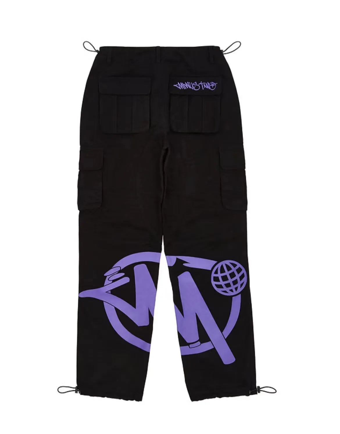 Minus Twø Fashion Brand Letter Casual Pants   Y2K - Eklat Collection