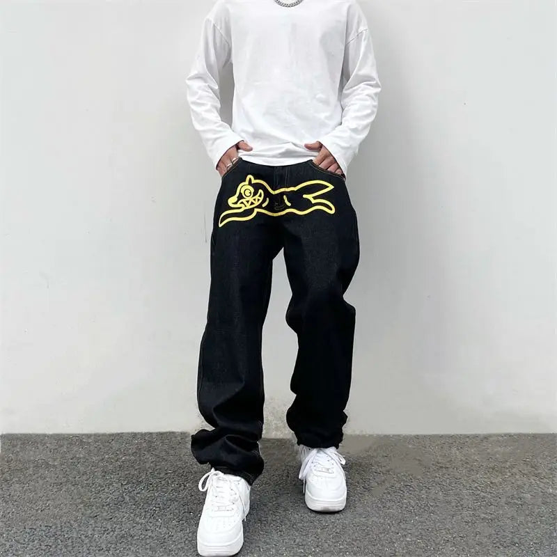 Hip Hop Jeans High Street Y2K - Eklat Collection